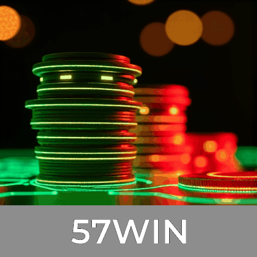 57WIN: Slots com Megaprêmios, Mesa de Jogos e Dealers ao Vivo